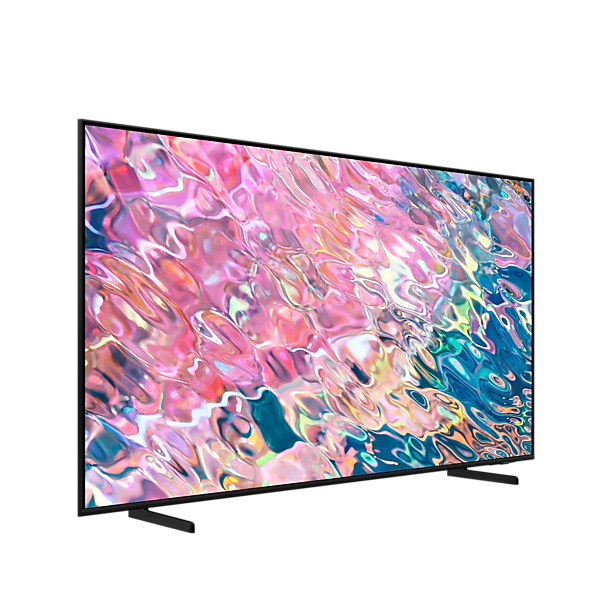 ტელევიზორი Samsung QE65Q60BAUXUA, 65", 4K QLED, Smart TV, HDMI, USB, BT, RJ45, Black