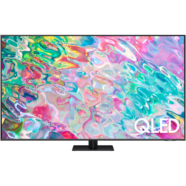 ტელევიზორი Samsung QE65Q70BAUXUA, 65", 4K QLED, Smart TV, HDMI, USB, BT, RJ45, Black