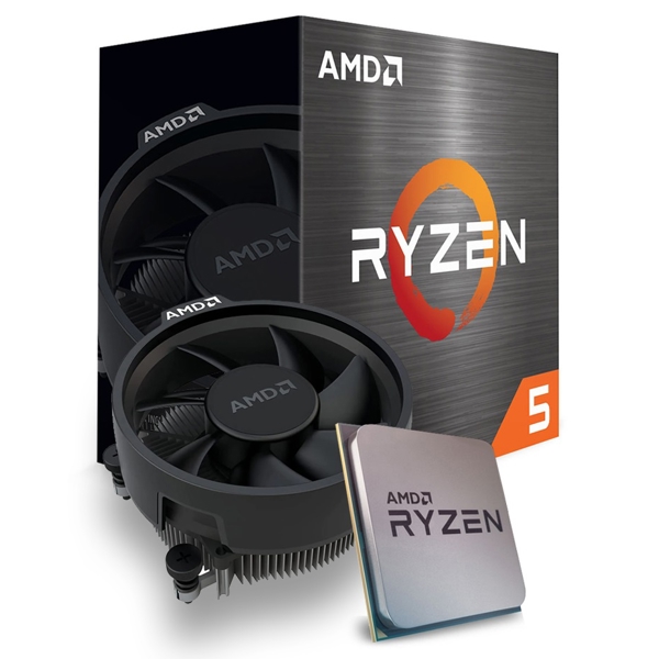 პროცესორი AMD Ryzen 5 5600, 32MB Cache, 3.50 GHz, Tray