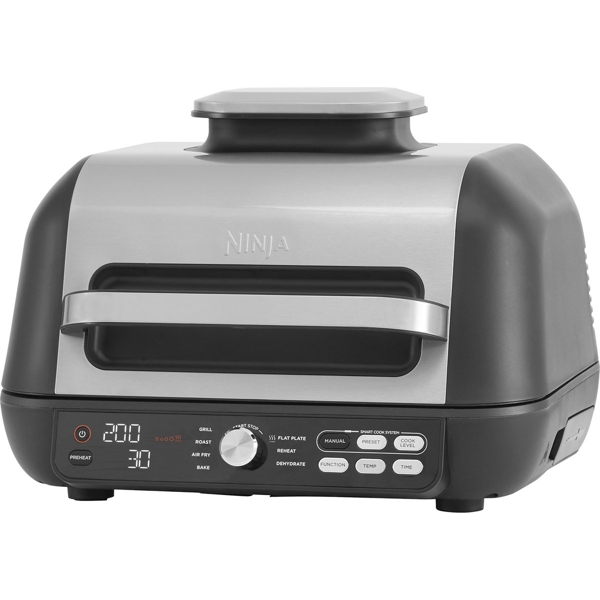 Ninja AG651EU, 2460W, 3.8L, Grill And Air Fryer, Black/Silver