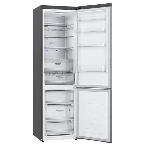 მაცივარი LG GBB72PZUGN, 384L, No Frost, Refrigerator, Silver