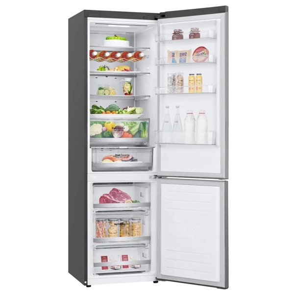 მაცივარი LG GBB72PZUGN, 384L, No Frost, Refrigerator, Silver