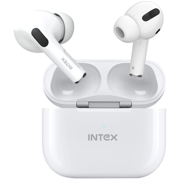 ყურსაამენი Intex 3993 Air Studs Alpha, Wireless Earbuds, Bluetooth, IPX5, White