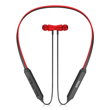 ყურსასმენი Intex 3992 Sport BT Musique, Headset, Wireless, Bluetooth, Red