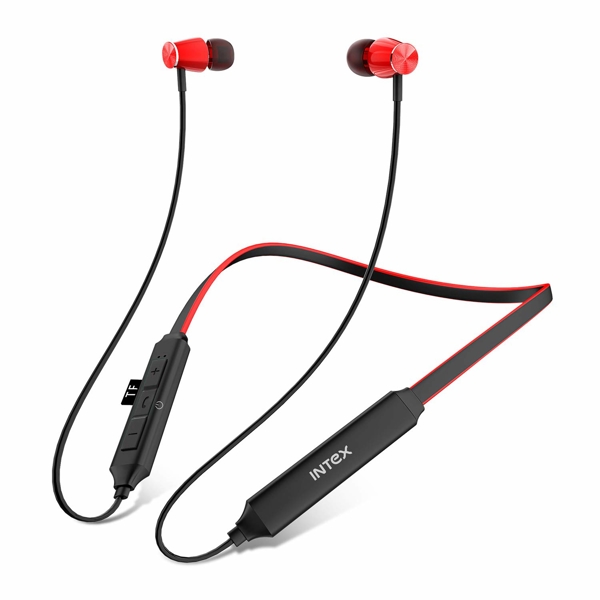 ყურსასმენი Intex 3992 Sport BT Musique, Headset, Wireless, Bluetooth, Red