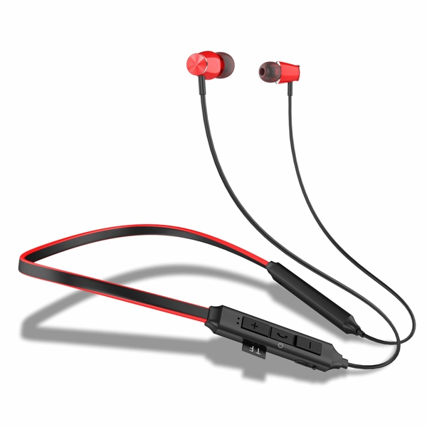 ყურსასმენი Intex 3992 Sport BT Musique, Headset, Wireless, Bluetooth, Red