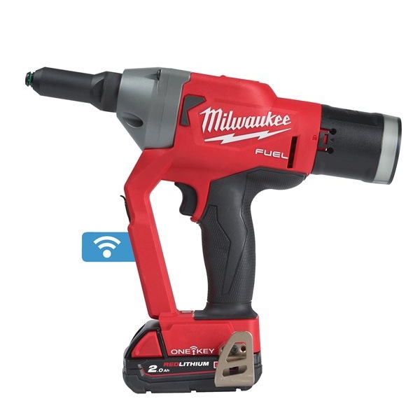 მოქლონის აპარატი Milwaukee M18ONEFPRT-202X, Rivet Tool, Red