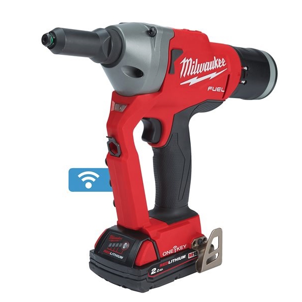 მოქლონის აპარატი Milwaukee M18ONEFPRT-202X, Rivet Tool, Red