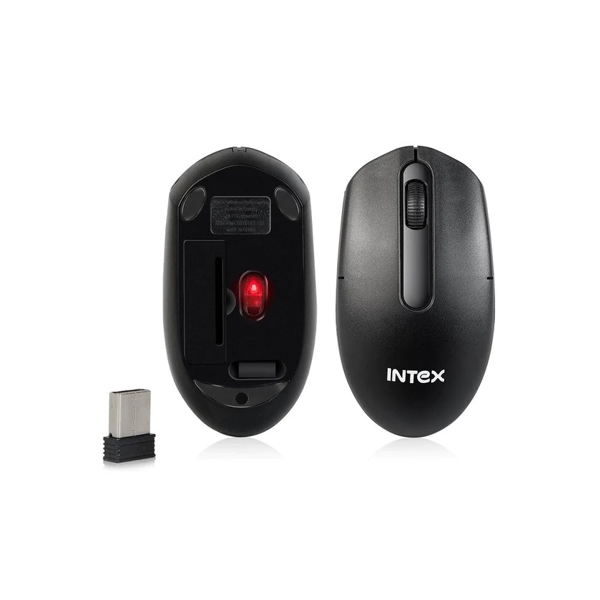 მაუსი Intex 3996 aMaze ultra, Wireless Mouse, USB, Black