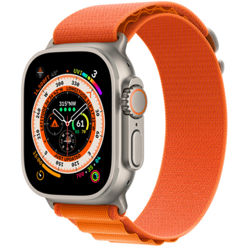 სმარტ საათი Apple MQFL3RB/A Watch Ultra GPS + Cellular, 1.92", Waterproof, Bluetooth, Wi-Fi, NFC, Smart Watch, Titanium