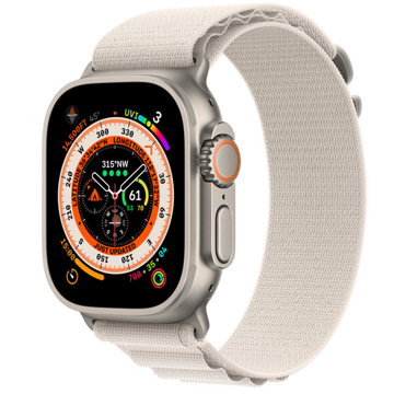 სმარტ საათი Apple MQFT3RB/A Watch Ultra GPS + Cellular, 1.92", Waterproof, Bluetooth, Wi-Fi, NFC, Smart Watch, Titanium