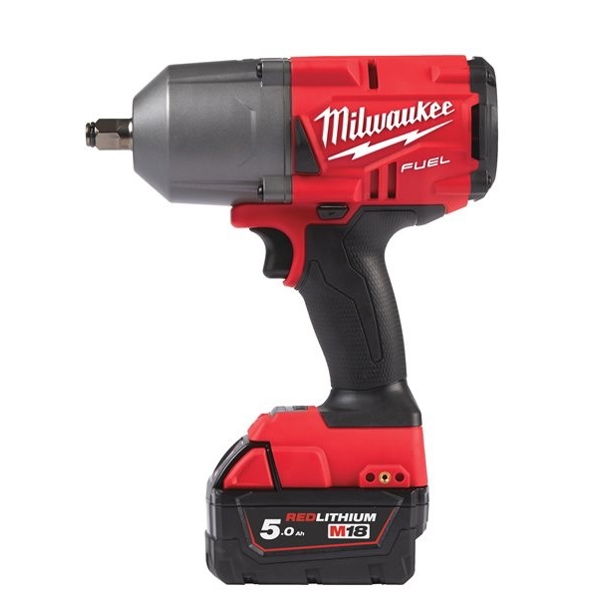 ქანჩსახრახნი Milwaukee M18ONEFHIWF12-502X, 18V, 5.0Ah, 1750Rpm, Red