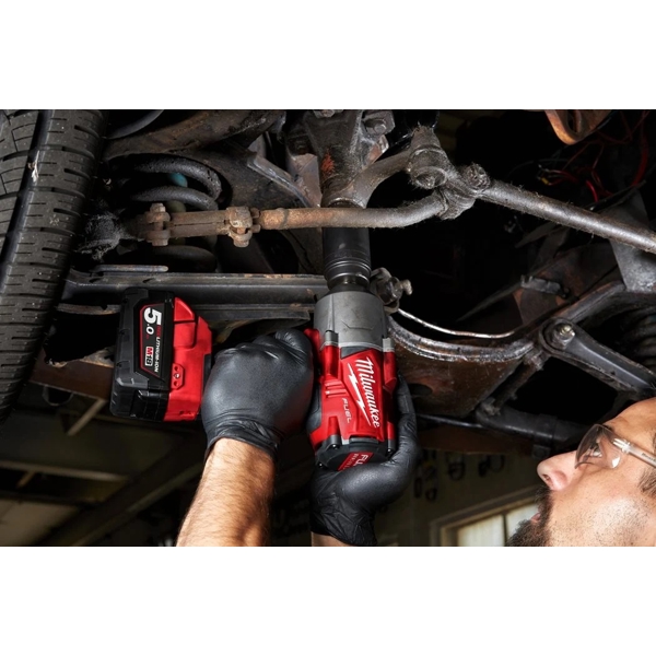 ქანჩსახრახნი Milwaukee M18ONEFHIWF12-502X, 18V, 5.0Ah, 1750Rpm, Red