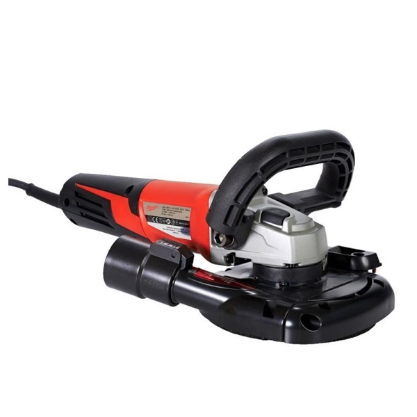 ბეტონის სახეხი Milwaukee AGV15-125XEDEG-SET, 1550W, 125mm, 11000Rpm, Red