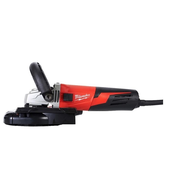 ბეტონის სახეხი Milwaukee AGV15-125XEDEG-SET, 1550W, 125mm, 11000Rpm, Red