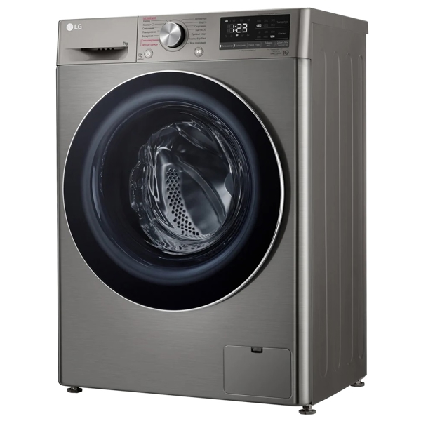 სარეცხი მანქანა LG F-2V5HS2S, 7Kg, A, 1200Rpm, 74Db, Washing Machine, Grey