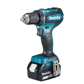 სახრახნისი Makita DDF485RF3J, 18V, 3Ah, 1900Rpm, Green