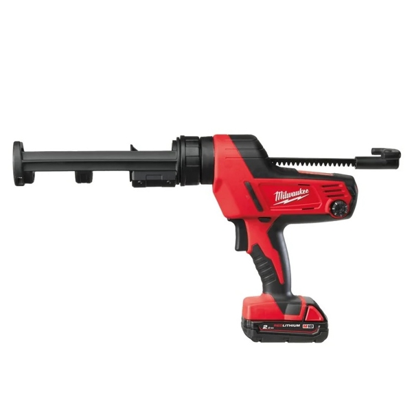 სილიკონის თოფი Milwaukee C18PCG/310C-201, Caulk Gun, Red