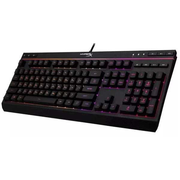 კლავიატურა HyperX 4P4F5AX#ACB, Wired, RGB, USB, Gaming Keyboard, Black