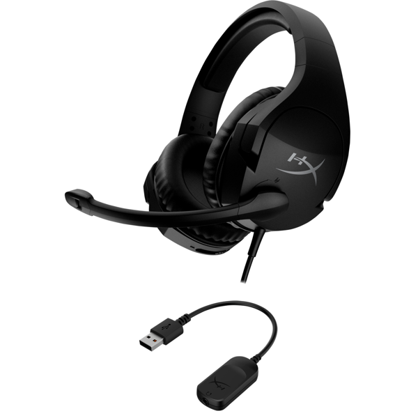 ყურსასმენი HyperX 4P4F1AA Stinger S, Headset, Wired, 3.5mm, Black