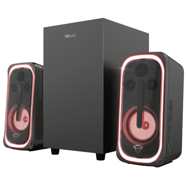 დინამიკი Trust GXT635, 2.1 Speakers with Subwoofer, 100-240V/80W, Bluetooth, USB, Black