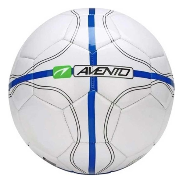 ფეხბურთის ბურთი Avento 631SC16XQWKG Football Training Ball, Size 5, White/Blue