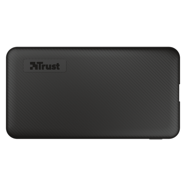 პორტატული დამტენი Trust 24679 Primo, 5000mAh, Micro USB, Type-C, USB-A, Power Bank, Black