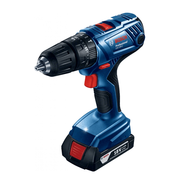 სახრახნისი Bosch 06019F8307, 18V, 2Ah, 1900Rpm, Blue