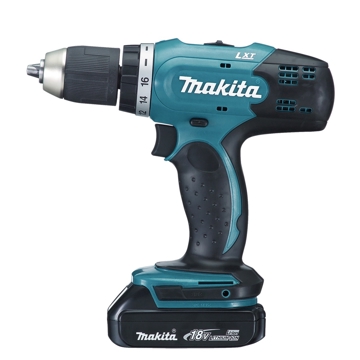 სახრახნისი Makita DDF453SYX5, 18V, 1.5Ah, 1300Rpm, Green