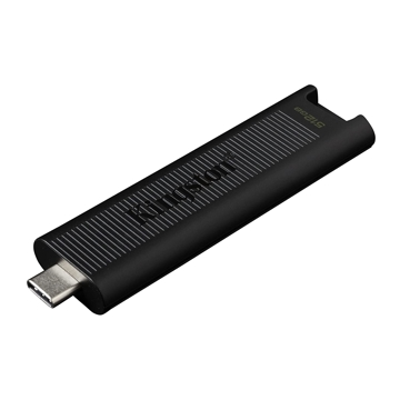 USB ფლეშ მეხსიერება Kingston DTMAX/512GB, 512GB, USB 3.2 Type-C, Black