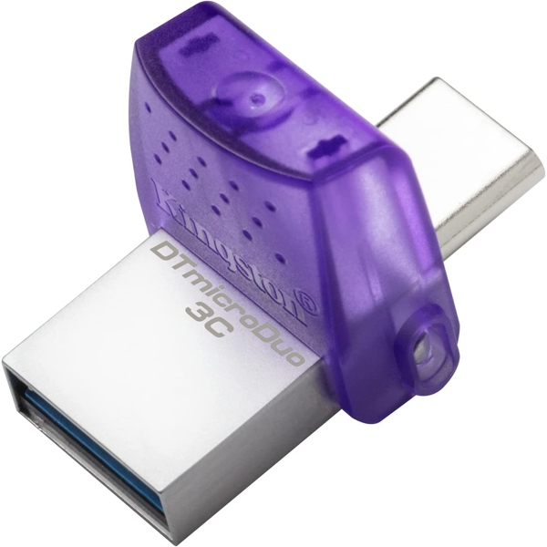 USB ფლეშ მეხსიერება Kingston DTDUO3CG3/256GB, 256GB, USB 3.2 Gen 1, Purple