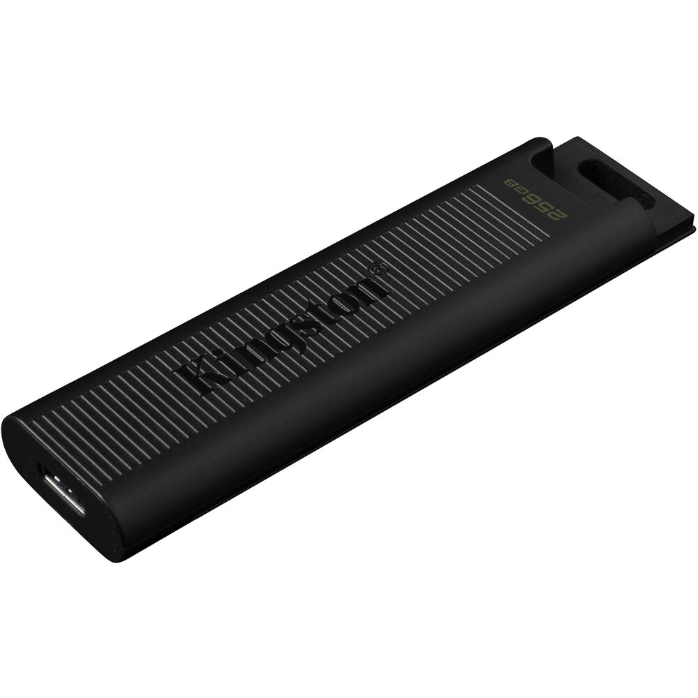 USB ფლეშ მეხსიერება Kingston DTMAX/256GB, 256GB, USB 3.2 Gen 2 Type-C, Black