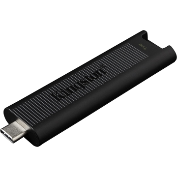 USB ფლეშ მეხსიერება Kingston DTMAX/1TB, 1TB, USB 3.2 Gen 2 Type-C, Black