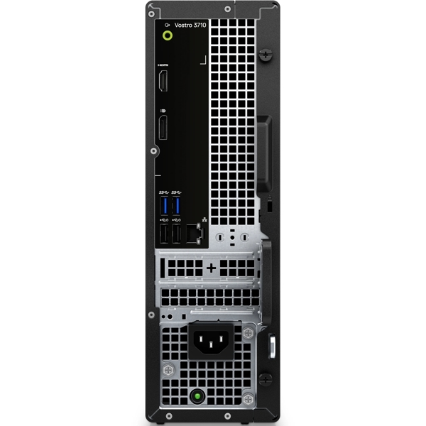 პერსონალური კომპიუტერი Dell Vostro 3710 SFF, i3-12100, 8GB, 256GB SSD, Integrated, Black