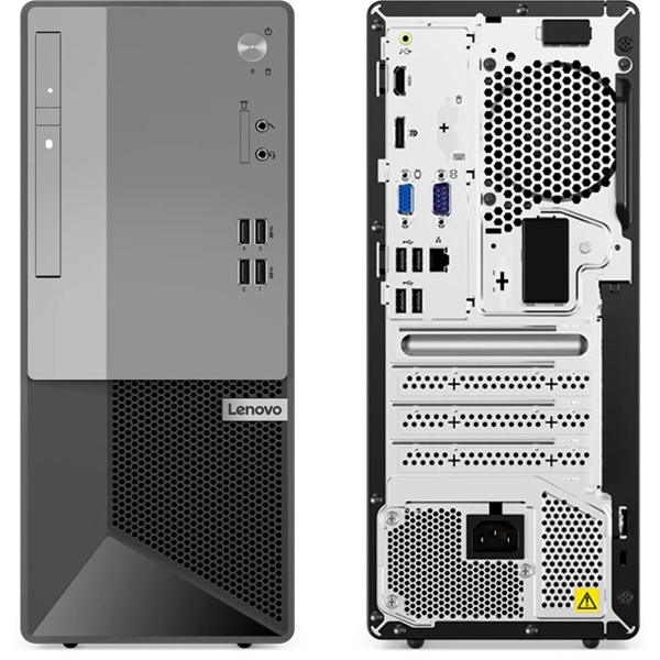 პერსონალური კომპიუტერი Lenovo V50T Gen 2, i3-10400, 8GB, 256GB SSD, Integrated, Grey