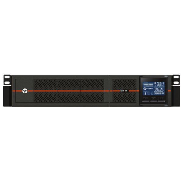 უწყვეტი კვების წყარო Vertiv Liebert GXT RT+, 2000VA Rack mount, LCD, 1800W, USB, Black