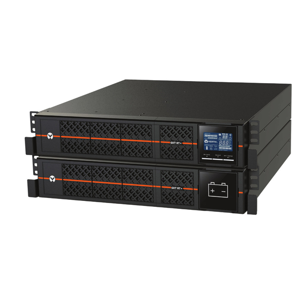 უწყვეტი კვების წყარო Vertiv Liebert GXT RT+, 2000VA Rack mount, LCD, 1800W, USB, Black