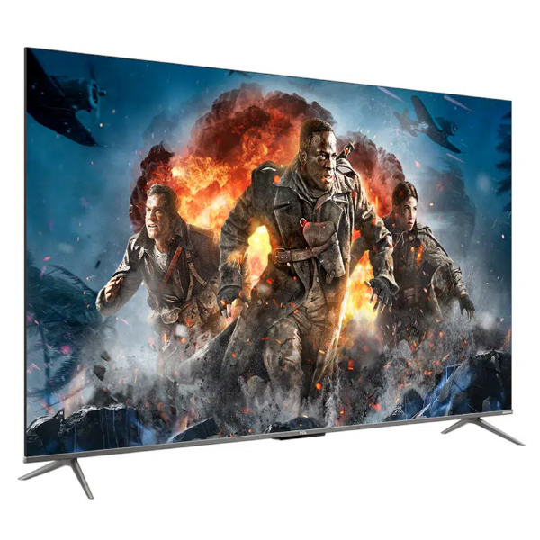 TCL 55C635/R51MG8S-RU, 55", 4K UHD, Smart TV, USB, HDMI, LAN, BT, WIFI, Black