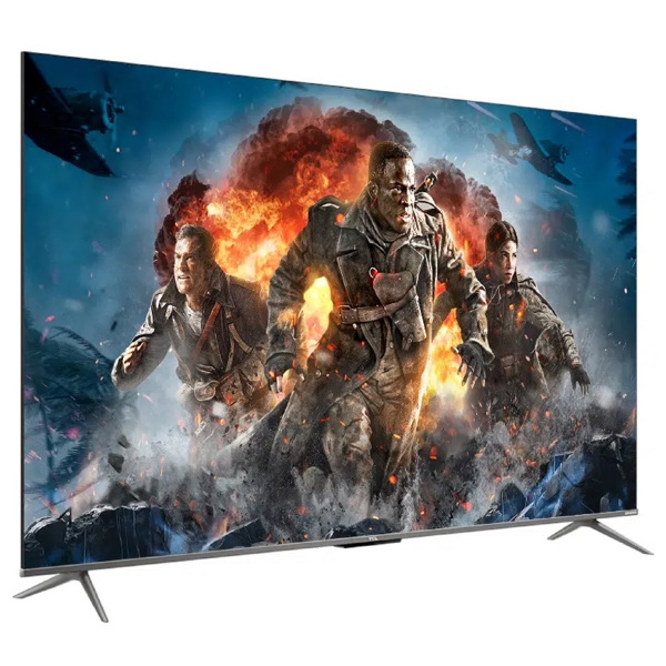 ტელევიზორი TCL 65C635/R51MG8S-RU, 65", 4K UHD, Smart TV, USB, HDMI, LAN, BT, WIFI, Black