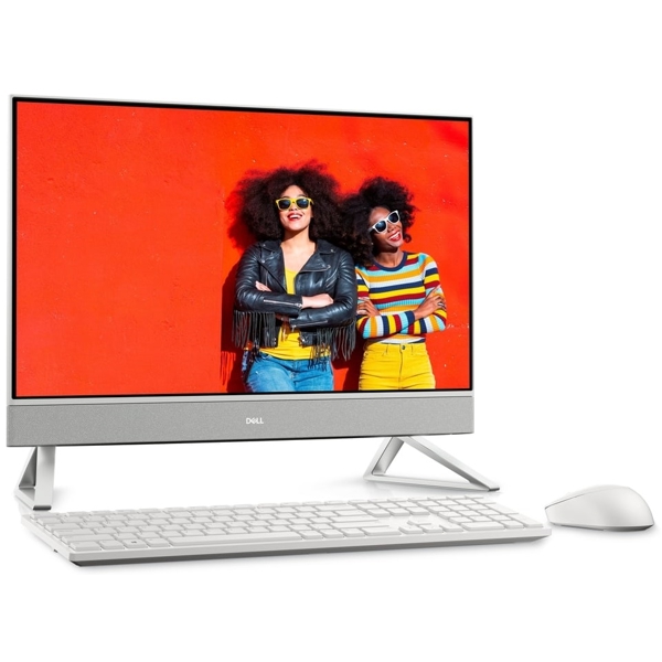 All In One კომპიუტერი Dell Inspiron AIO 5410, 23.8", i5-1235U, 8GB, 512GB SSD, Integrated, White