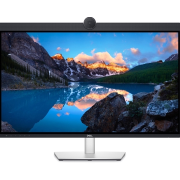 მონიტორი Dell U3223QZ UltraSharp, 31.5", Conferencing Monitor, 4K FHD, DP, HDMI, Type-C, Silver/Black