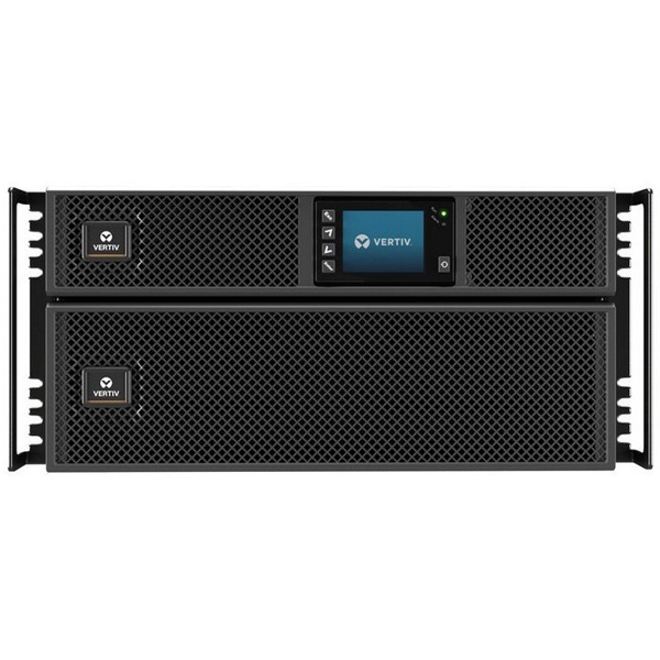 უწყვეტი კვების წყარო Vertiv Liebert GXT5, 6000VA Rack mount, LCD, 6000W, USB, Black