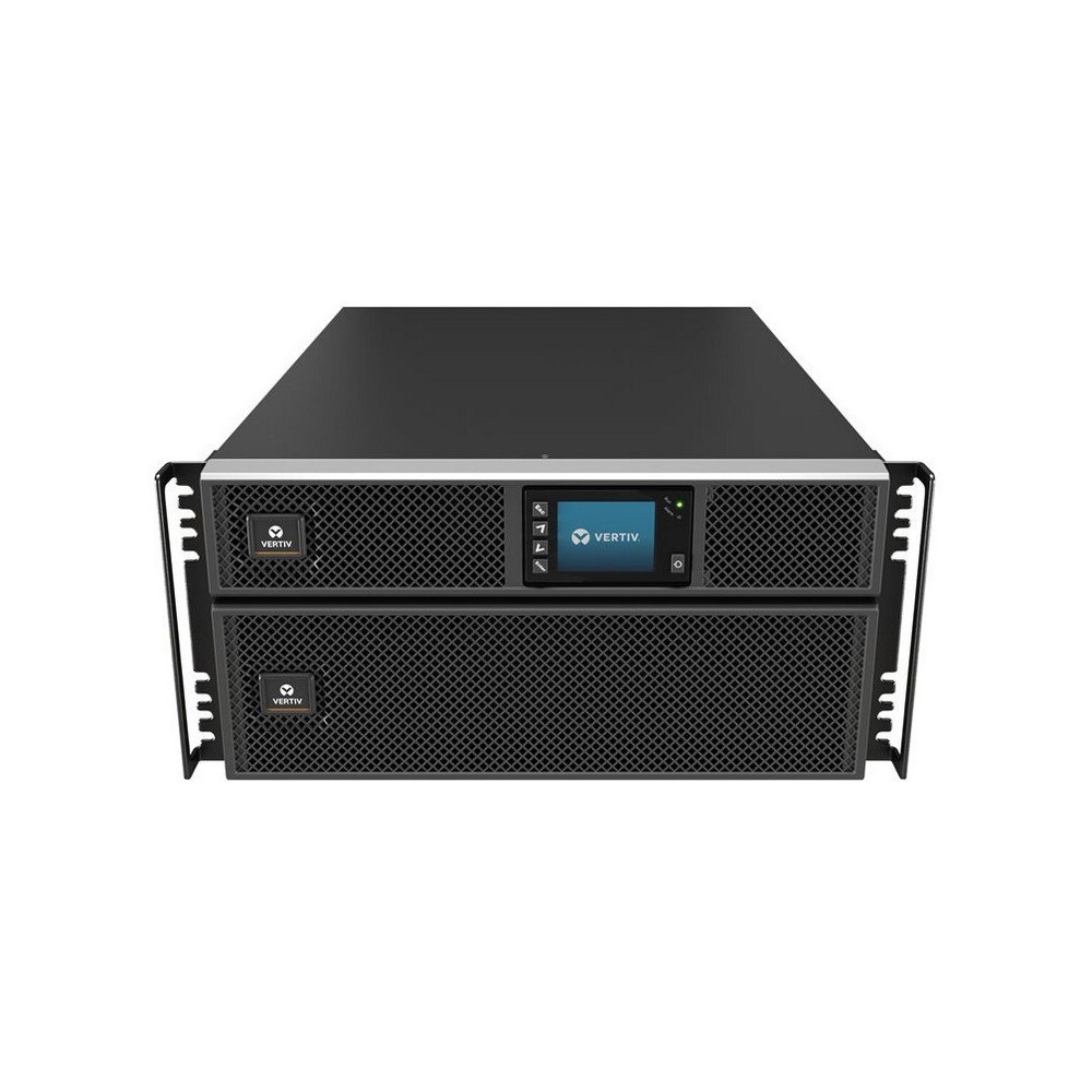 უწყვეტი კვების წყარო Vertiv Liebert GXT5, 6000VA Rack mount, LCD, 6000W, USB, Black