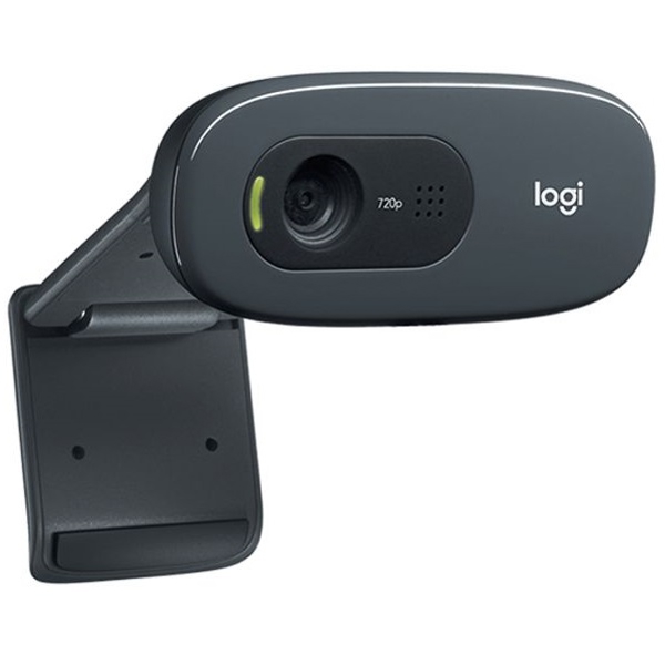 ვებკამერა Logitech L960-001063, HD, Built-in Microphone, Webcam, Grey