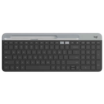 კლავიატურა Logitech L920-009275, Wireless, BT, USB, Classic Keyboard, Grey