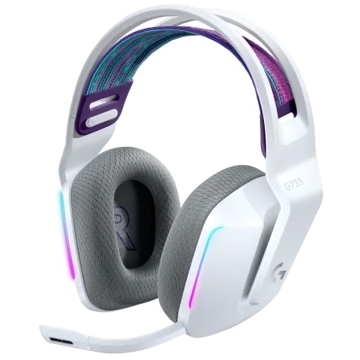 ყურსასმენი Logitech L981-000883, headphones, Wireless, USB, White