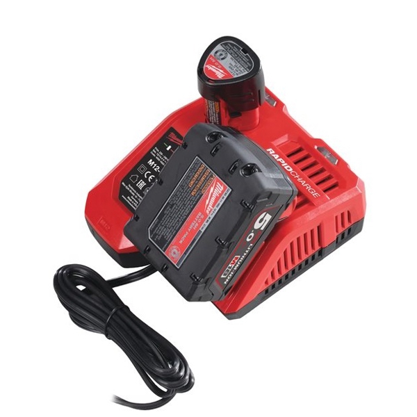 აკუმლატორის დამტენი Milwaukee M12-18 FC, Lithium-ion, 6Ah, Red