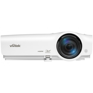 მოკლე ფოკუსიანი პროექტორი Vivitek DX283-ST, DLP, Projector, XGA 1024 x 768, 3600Lm, 20:000:1, White