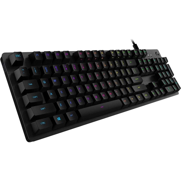 Logitech L920-009351, Wired, USB, Gaming Keyboard, Black