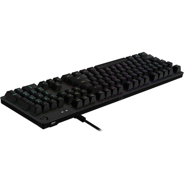 Logitech L920-009351, Wired, USB, Gaming Keyboard, Black